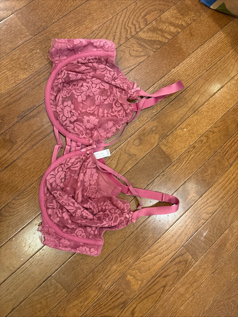 Cacique 46DD Underwire unlined balconette in Dusty Rose - Women Intimate